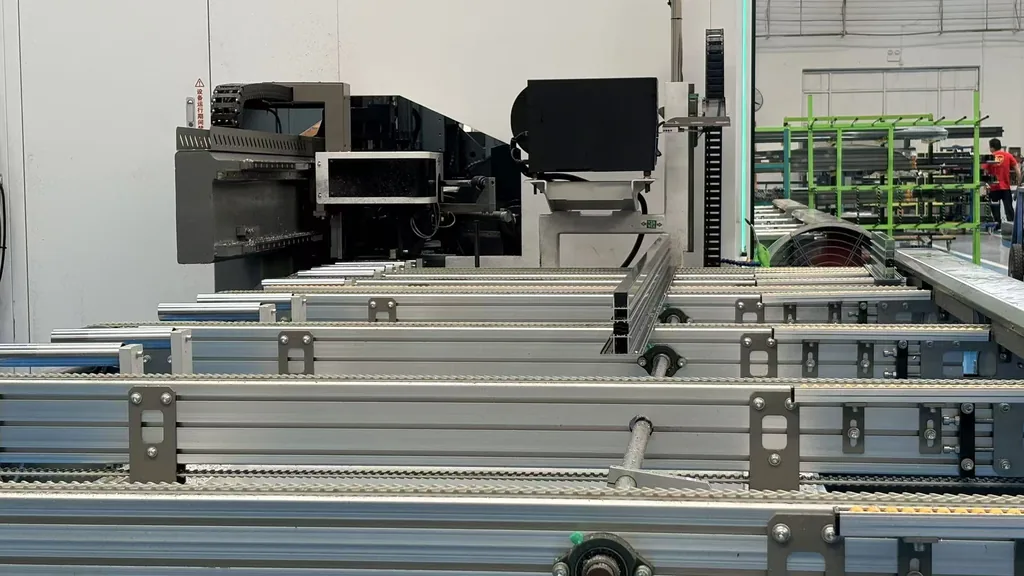 CNC machining line